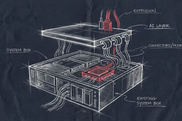 AI-доповнення до бізнес-софту: як розширити систему без міграції